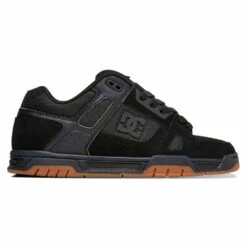 DC Shoes Stag Skate Shoes, Black/Gum -DC Store 28316 DEFAULT l
