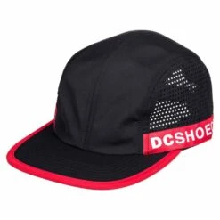 DC Shoes Taperson Strapback Athletic Hat-One Size-Black -DC Store 28342 DEFAULT l