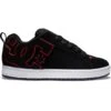 DC Shoes Court Graffik Skate Shoes, Black/Red/White -DC Store 300529 XKRW 1