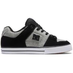 DC Pure Skate Shoes, Dark Grey/Battleship