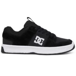 DC Shoes Lynx Zero Leather Skate Shoes, Black/White-10 -DC Store 31605 DEFAULT l