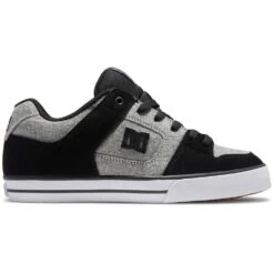 DC Pure Skate Shoes, Dark Grey/Battleship -DC Store 35050 DEFAULT l