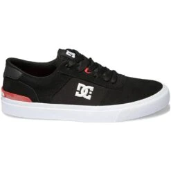 DC Shoes Teknic S Skate Shoes, Black/White -DC Store 37813 DEFAULT l