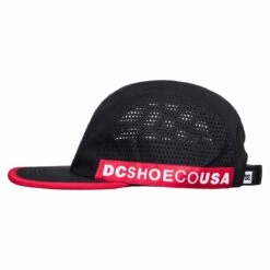 DC Shoes Taperson Strapback Athletic Hat-One Size-Black