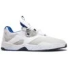 DC Shoes Kalis Skate Shoes, White/Blue/Grey-10