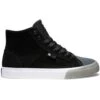 DC Manual HI RT High Top Skate Shoes, Black/Black/White-10 -DC Store ADYS300667 XKKW 1