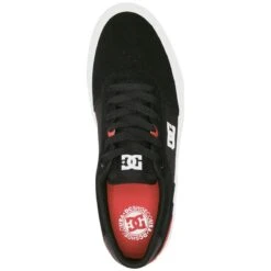 DC Shoes Teknic S Skate Shoes, Black/White -DC Store ADYS300739 BKW 3