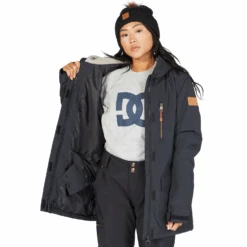 DC Bandwidth Jacket 2023 - Women's Snowboard Jacket -DC Store DCBandwidthJacket2023WomensBlack KVJ0 6