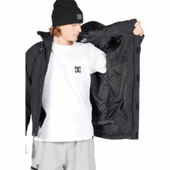 DC Cadet Jacket 2023 - Men's Snowboard Jacket -DC Store DCCadetJacket2023MensBlack KVJ0 6