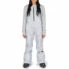 DC Collective Softshell Bib 2023 - Women's Snowboard Bib -DC Store DCCollectiveSoftshellBib2023womensWhiteMamba XWSS 1