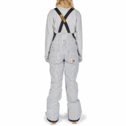 DC Crusade Bib 2023 - Women's Snowboard Bib -DC Store DCCrusadeBib2023womensHickoryStripe XBBW 2