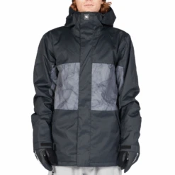 DC Defy Jacket 2023 - Men's Snowboard Jacket -DC Store DCDefyJacket2023MensBlack KVJ0 1