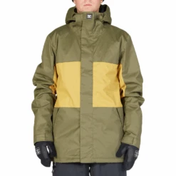 DC Defy Jacket 2023 - Men's Snowboard Jacket -DC Store DCDefyJacket2023MensIvyGreen CRB0 1