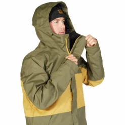DC Defy Jacket 2023 - Men's Snowboard Jacket -DC Store DCDefyJacket2023MensIvyGreen CRB0 4