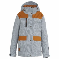 DC Liberate Jacket 2023 - Women's Snowboard Jacket -DC Store DCLiberateJacket2023womensHickoryStripe XBBW 3