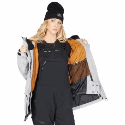 DC Liberate Jacket 2023 - Women's Snowboard Jacket -DC Store DCLiberateJacket2023womensHickoryStripe XBBW 5