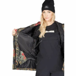 DC Liberate Jacket 2023 - Women's Snowboard Jacket -DC Store DCLiberateJacket2023womensPaisleyIvyGreen XGCR 5