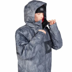 DC Propaganda Jacket 2023 - Men's Snowboard Jacket -DC Store DCPropagandaJacket2023MensSmokeDarkShadow XKKS 6