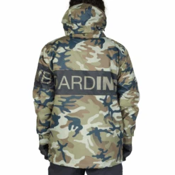 DC Propaganda Jacket 2023 - Men's Snowboard Jacket -DC Store DCPropagandaJacket2023MensWoodlandCamoGreen XGCK 2