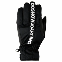 DC Salute Glove 2023 - Men's Snowboard Gloves -DC Store DCSaluteGlove2023MensBlack KVJ0 1