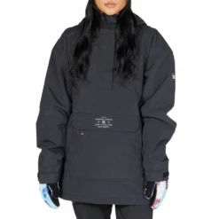 DC Savvy Anorak 2023 - Women's Snowboard Jacket -DC Store DCSavvyAnorak2023womensBlack KVJ0 1