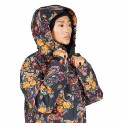 DC Savvy Anorak 2023 - Women's Snowboard Jacket -DC Store DCSavvyAnorak2023womensPaisleyBlack XKNM 4