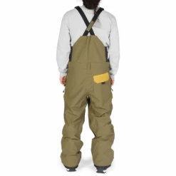 DC Shadow Bib 2023 - Men's Snowboard Bib -DC Store DCShadowBib2023MensIvyGreen CRB0 2