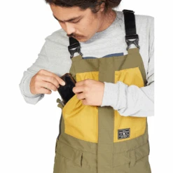 DC Shadow Bib 2023 - Men's Snowboard Bib -DC Store DCShadowBib2023MensIvyGreen CRB0 3