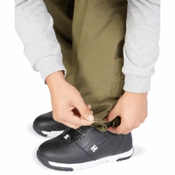 DC Shadow Bib 2023 - Men's Snowboard Bib -DC Store DCShadowBib2023MensIvyGreen CRB0 5