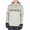 DC Snowstar Pullover Fleece 2023 - Men's Sweatshirt -DC Store DCSnowstarFleecePullover2023MensWildDove SLA0 1