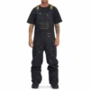DC Star Wars Docile Men's Snowboard Bib 2023 -DC Store DCStarWarsDocileBib2023MensBlackYellow XKKY 1