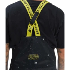 DC Star Wars Docile Men's Snowboard Bib 2023 -DC Store DCStarWarsDocileBib2023MensBlackYellow XKKY 6