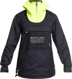DC Junior's ASAP Anorak Jacket 2021-2022 -DC Store dc asap anorak jacket black 2021 ski pro