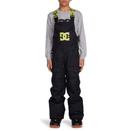 DC Junior's Roadblock Bib Pants 2021-2022 13 DC Junior's Roadblock Bib Pants 2021-2022 -DC Store dc roadblock bib youth ski pro black