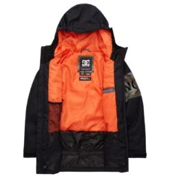 DC Boys Propaganda Jacket 2021-2022 -DC Store dc snowboarding ski pro propaganda jacket black inside