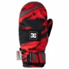 DC Franchise Mitten 2023 - Boy's Snowboard Gloves 2 DC Franchise Mitten 2023 - Boy's Snowboard Gloves -DC Store dcfranchisemitten2023boysAngledTieDyeRacingRed XKRS 1