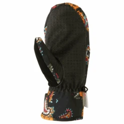 DC Franchise Mitten 2023 - Women's Snowboard Gloves -DC Store dcfranchisemitten2023womensPaisleyBlack XKNM 1