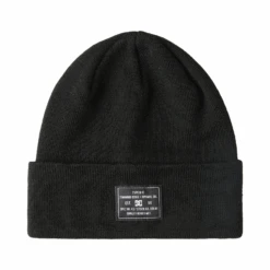 DC Label Beanie 2023 - Women's -DC Store dclabelbeanie2023womensBlack KVJ0